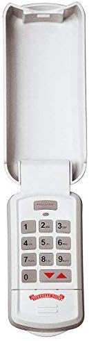 Overhead Door - Wireless Garage Door Opener Keypad - Weather-Resistant - OKP-BX - White,1 Pack