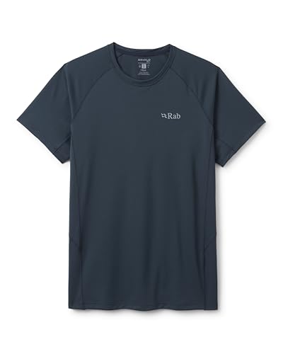 Image of Rab Men's Sonic Tee - Lightweight Breathable Short-Sleeve T-Shirt for Trail Running & Hiking