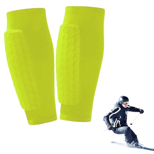 Skiguard Pro Protège-tibias Ski 1 paire de protège-tibias Skiguard Socks Respirant Antidérapant Élastique Anti-collision Leggings Housse Shindefender Shin Guards Shin Defender
