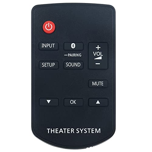 N2QAYC000121 Sub N2QAYC000098 N2QAYC000109 Replacement Remote Control Fit for Panasonic Home Theater Audio System SC-HTE80 - Image 3