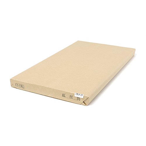 Amazon.co.jp: 書道 漢字用画仙紙【紅星牌 棉料単宣 90×120cm 50枚 