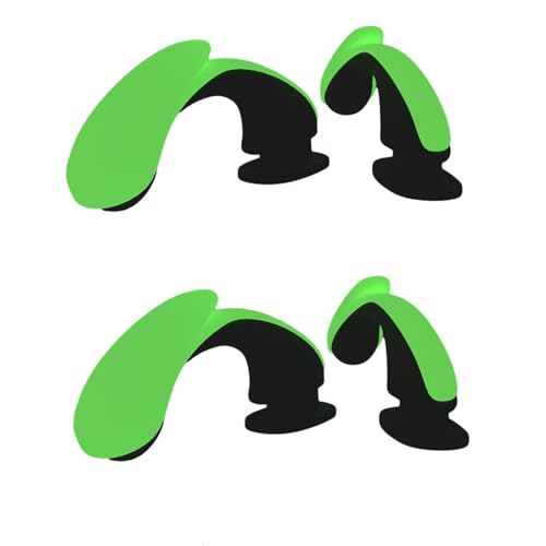 Sharklas Fins, 2 Pairs Shark Slippers Accessories, Universal Size, Reusable, Easy to Install, Waterproof, Durable, Christmas & Halloween Themed, Unisex-Adults, One Size Fits EU 36-45, Blue