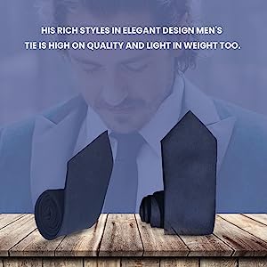 Osking Ties Solid Satin Formal Necktie for Men 58 Inch Length 3 Inch Width Classic Plain Tie for Office Business Wedding Party Free Size Elegant Glossy Finish 2