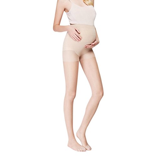 QinMM Mujer Medias Premamá Maternidad Pantys Leggings Pantimedias para Embarazo