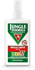 Jungle Formula Molto Forte Spray Repellente antizanzare - Fino a 9 ore di protezione - Zanzare, zecche, insetti aggressivi - Deet 50% - Condizioni estreme, viaggi tropicali e zone infestate - 75 ml