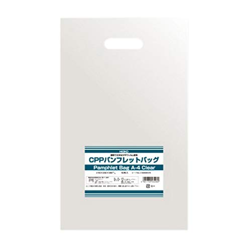 シモジマ　CPP袋 パンフレットバッグ A4 クリア 50枚×10セット Amazon.co.jp: HEIKO CPP袋 パンフレットバッグ A4 クリア 50枚