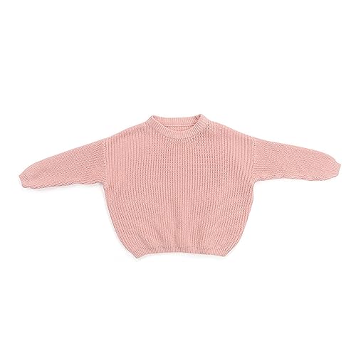 Baby Girl Boy Knit Sweater Long Sleeve Crewneck Embroidered Pullover Sweatshirt Infant Newborn Soft Warm Fall Winter Clothes3