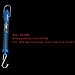 TAODAN 5PCS 5 Sizes Scientific Plastic Transparent Tubular Spring Balance, Hanging Tube Spring Scale, 1N, 5N, 10N, 20N, 30N