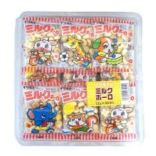 Beatcraft™ Nostalgic Sweets Collection Variety Pack, 'DAGASHI', Unique Candies Snacks, Authentic Sweets, Gummy Candy from Japan (Milk Bolo)