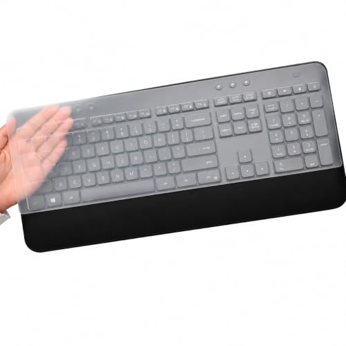 Image of iFyx Keyboard Cover Skin for Logitech MK545 MK540 Keyboard Cover Ultra Thin Protective Skin (Transparent)