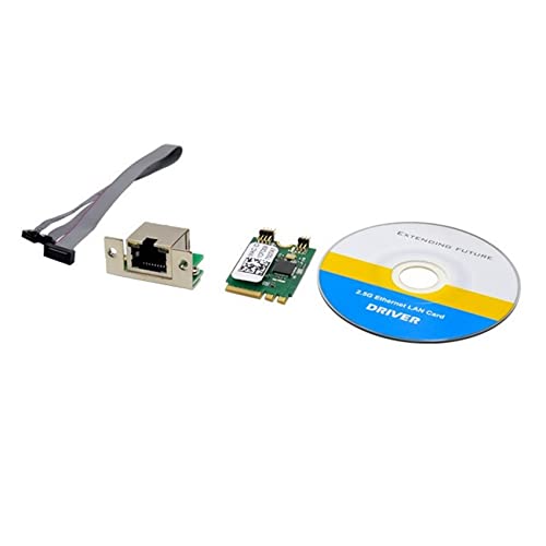 ALOEU M.2 A+E Key 2.5G Ethernet LAN Card RTL8125B Industrial Control Network Card PCI Express Network Adapter miniatura 6