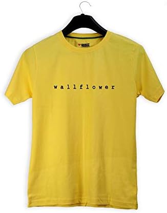 T-shirt TruckGraphic Printed T-Shirt for Men and Women| WallFlower |T-Shirts for Introverts| Introvert Tshirts | Half Sleeve T-Shirt |Round Neck T Shirt | 100% Cotton T-Shirt Lemon Yellow…