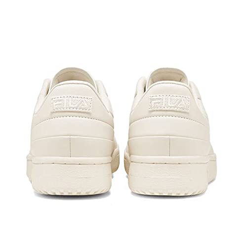 Fila Men's Original Tennis LX Low-Profile Lightweight Premium Leather Shoe, Gardenia/Gardenia/Gardenia, 134