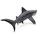Gemini&Genius Tiger Shark Toy for Kids, Realistic Shark Action Figure Toy, Ocean Shark Gift and Play Toys for Kids Birthday Party, Baby Shower Cake Topper, Bath Toy, Swimming Toy