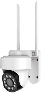 XNASU Wireless PTZ Camera, 5MP WiFi Home Security Camera, Dual Light Dome Camera with Color Night View, Motion Detection, Two-Way Audio