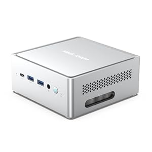MINISFORUM NAB9 Intel Core i9-12900HK(14C/20T, up to 5.0GHz) Mini PC 32GB RAM 1TB SSD, 2x HDMI | 2x USB-C Four 4K@60Hz Video Outputs Small, 2×2.5G RJ45, 4x USB3.2 Intel Iris Xe Graphics Micro Computer