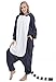 Pijama Animal Entero Mono de Cola Larga Unisex para Adultos con Capucha...