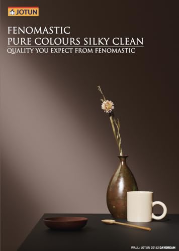 Image of Jotun Fenomastic Pure Colours Silky Clean Paint: Revitalize Your Space with Washable, Long-lasting Colors - 10L (White)