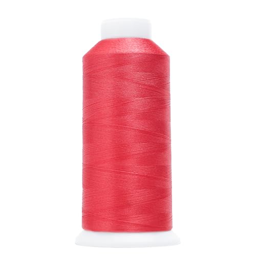 Image of High Tenacity Polyester Embroidery Machine Thread 40WT(120D /2) 4000M Per Spool for Commercial and Domestic Embroidery Machine (Honeysuckle-1707)