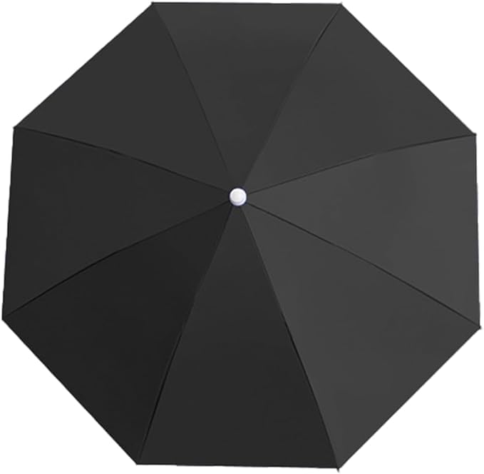 Regenschirm Hut, 70 cm faltbarer Regenschirmhut mit UV-Schutz & Wasserdicht, großer Sonnenhut elastischem Stirnband, tragbare Kappe für Angeln, Gartenarbeit, Golf, Wandern, Strand