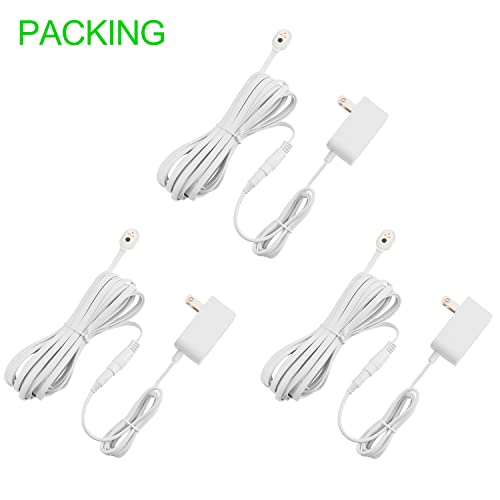 image for Uogw 3Pack 25FT Outdoor Magnetic Charging Cable for Arlo Pro 4/Arlo Ul