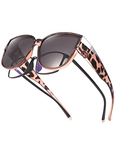 Tinhao Gafas De Sol Polarizadas Para Mujer, Con Protección Uv, Para Conducir, Marrón Leopardo Negro Tinhao Gafas De Sol Polarizadas Para Mujer, Con Protección Uv, Para Conducir, Marrón Leopardo Negro
