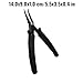 letixnink Badminton Racket Stringing Pliers Tennis Stringing Tool Needle Nose Carbon Steel Wire Grip