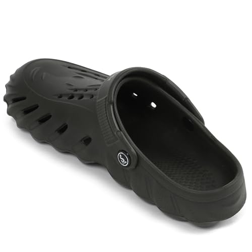 Image of Men's Classic Casual Clogs /Sandals with Adjustable Back Strap for Adult | Comfortable & Light Weight | Stylish & Anti-Skid | Waterproof & Daily Mules for Gents & Boys