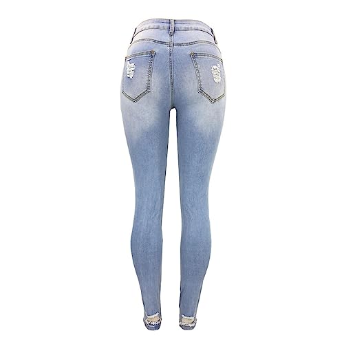 Jean clair extensible moulant effet silhouette affinée XXL - 5