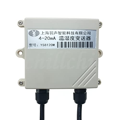 Anncus Air Duct Inserted Pipe Type Temperature and Humidity Transmitter Temperature and Humidity Sensor Stainless Steel SHT10