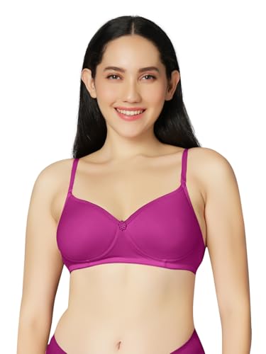 Image of SONARI 0026 Women's Heavily Padded T Shirt Bra | Seamless, Wire Free, Perfect Design for Low Neckline Outfits | Skin Friendly Polyster Used for All Day Comfort