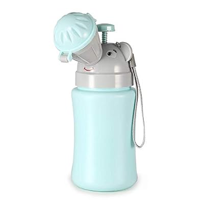 ONEDONE Portable Potty Baby Child Potty Urinal Emergency Toilet for Camping Car Travel and Kid Potty Pee Training (Blue)