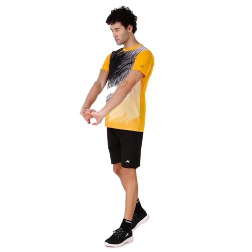 Image of VECTOR X Polyester Solid Sports Men Shorts for Running, Training, Fitness or Casual Use