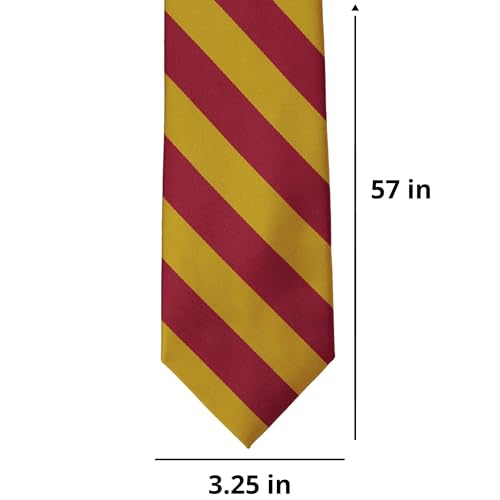 Image of tiemart Men's Striped Tie Standard Length