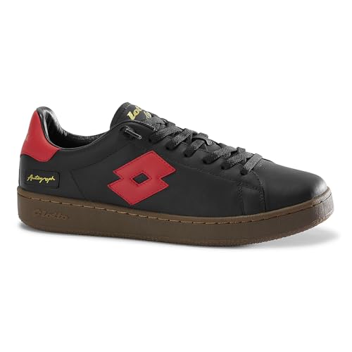Image of Lotto Men Autograph OG Slip On Leather Sneakers
