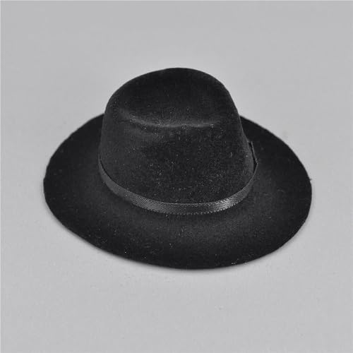 Chapeau de poupée fedora AMITD 1/6 finitions haute fidélité - 6