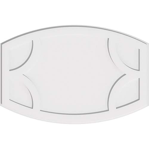 Image of Ekena Millwork CMP40X26KY Kailey Architectural Grade PVC Contemporary Urethane Ceiling Medallions 40 inchW x 26 5 /8 inchH x 21 1 /2 inchC x 1 inchP