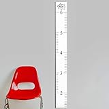 Wooden Ruler Growth Height Chart Ruler for Measurement for Kids, Boys + Girls | Love Grows Here...