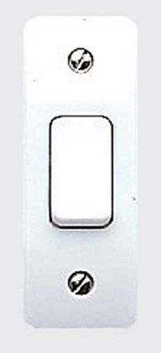 MK 10A 1G SP 2 Way Architrave Switch K4841 WHI