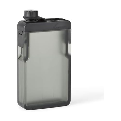 Rabbit Leak-Proof Discreet Flask 6.5oz Pocket-Friendly Shatterproof Tritan Alcohol Container with Wide Mouth & Tethered Cap Portable BPA-Free Travel Flask for Concerts & Festivals