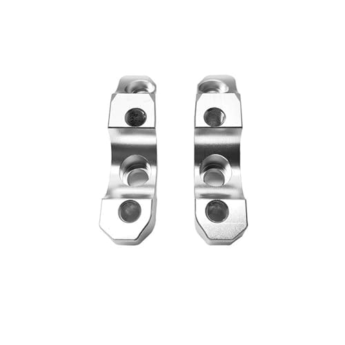 Soporte elevador de manillar ajustable con abrazaderas para elevar el control en curvas 6