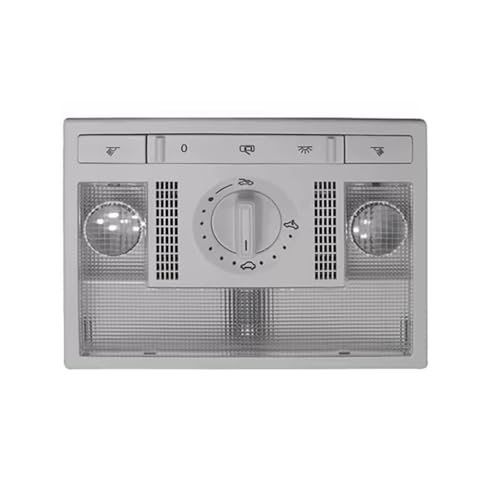 Luz de lectura para coche 6Q0947613A compatible con Touran, Polo y Jetta para consola delantera