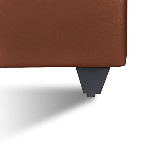 Image of Wakefit Sofa Set | 3 Year Warranty | Sofa 3 Seater, 3 Seater Sofa for Living Room, Wooden Sofa Set, 3 Seater + Right Aligned, Sofa for Living Room - Napper(Romance : Tan)
