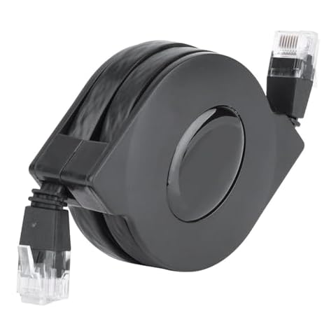 Zerone CAT 6 Ultra Flat Retractable Cable Cover