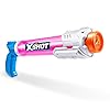 XSHOT Water Warfare Small Tube Soaker (4 Pack) by ZURU Super Soaking Pump Action, Pool Party Pack, Fills up to 380ml, Shoots up to 8 Meters, for Boys, Girls, Children