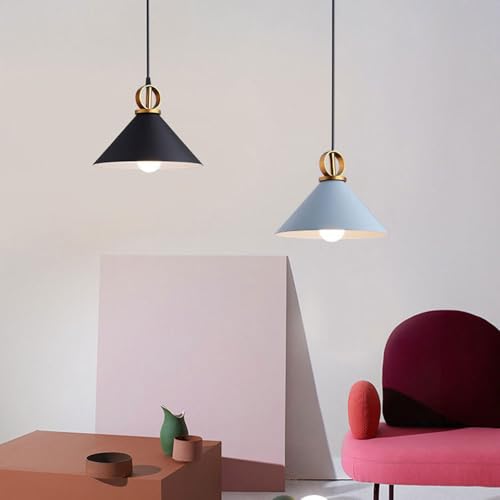 Lámpara colgante de metal para comedor moderno y decoración de salón minimalista 4