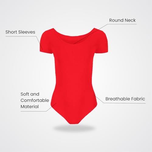 Justaucorps de danse en microfibre de qualité supérieure avec coupe ajustée épurée - 2
