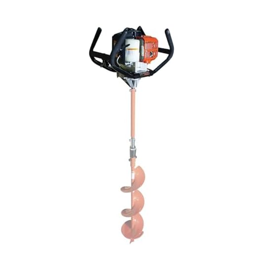 GardenTrax 1-Person Earth Auger Powerhead with 52cc 2-Cycle Engine