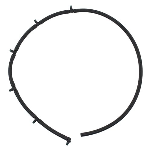 Rücklaufleitung Lecköl Schlauch Leckkraftstoff Leitung Kraftstoffschlauch Rücklaufschlauch Kraftstoffleitung für 3er E46 330d 330xd 5er E60 E61 Touring 525d 525xd 530d 7er E38 E65 730d X5 E53 3.0d