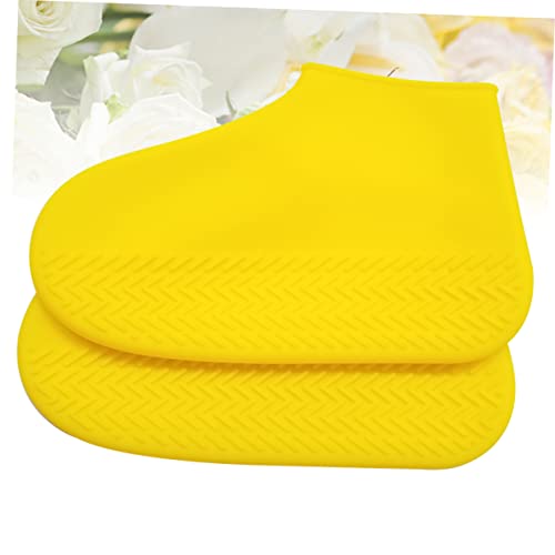 Cubiertas para botas impermeables para hombre y mujer, protectoras antideslizantes de silicona para actividades al aire libre miniatura 6